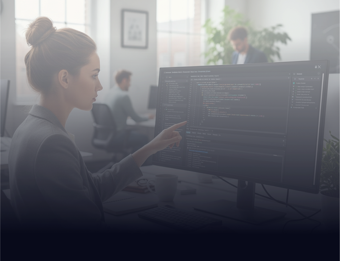 services banner background